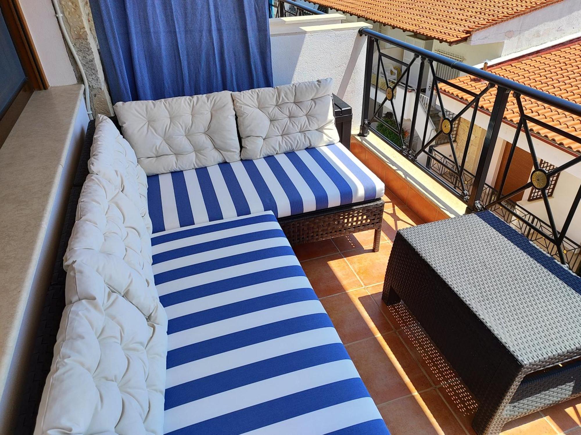 Ferienwohnung Navy Blue Nea Skioni Exterior foto